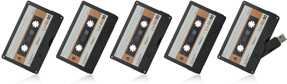 Audio Cassette USB Memory Flash Drive China Factory