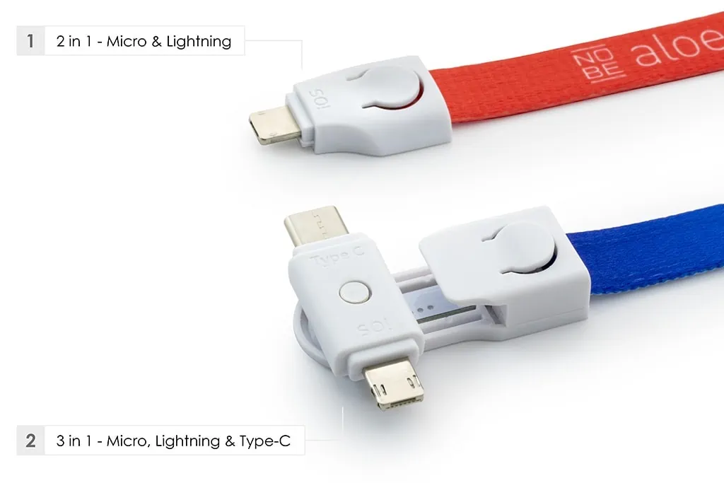 Lanyard Charging Cable With Logo factory