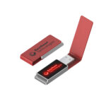 Flip Leather LED USB Flash Drive Manufacturers