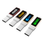 Metal Wood Led USB Flash-drive China factory