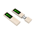 Black Wood Led USB Flash Drive China