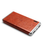 leather power bank with logo china manufacturers Suppliers