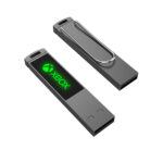 Clip Metal Led USB Flash Drive china factory