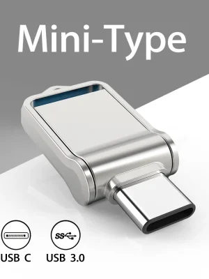 Mini Metal USB Fhas Drive OTG