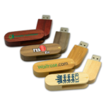 Wooden Swivel USB Flash Drive China suppliers