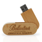 Wooden Swivel USB Flash Drive Factory