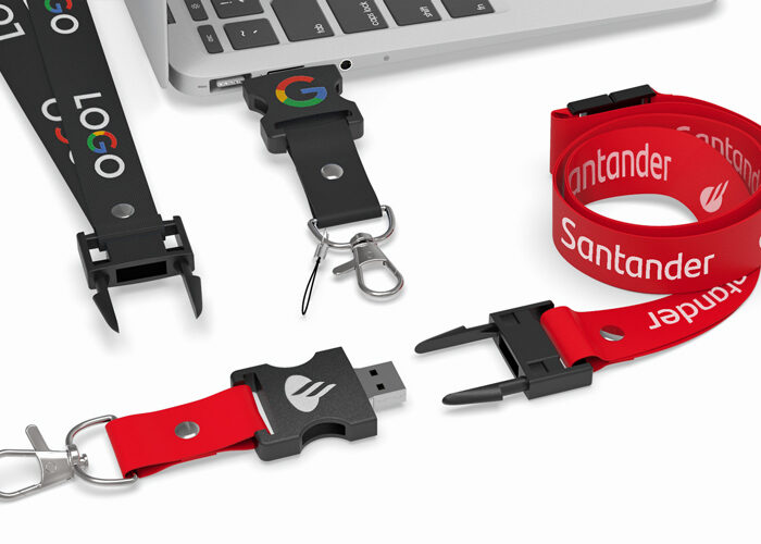 Lanyard USB flash drive china factory