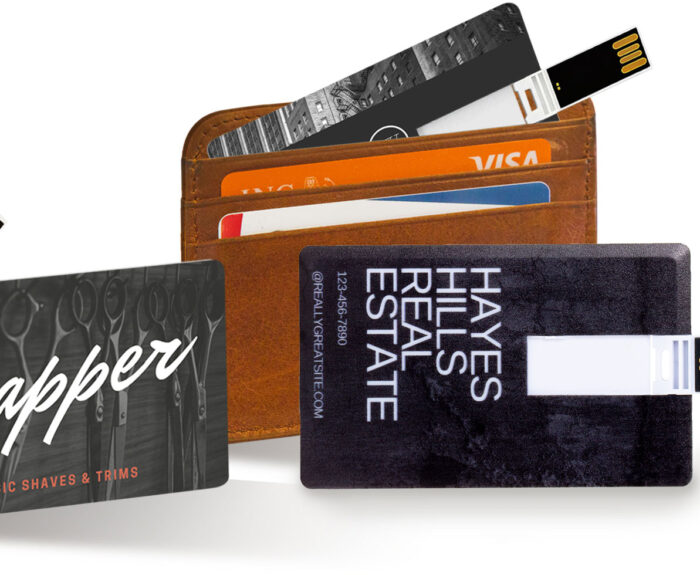 Custom USB credit cards