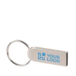 USB Metal Keyring with logo China Factory