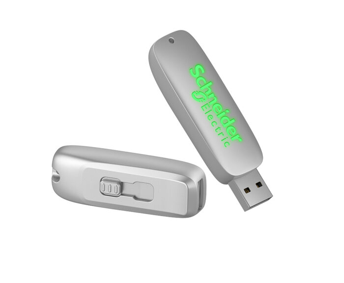 Retractable USB Flash Drive with LED Light China Manufacturers