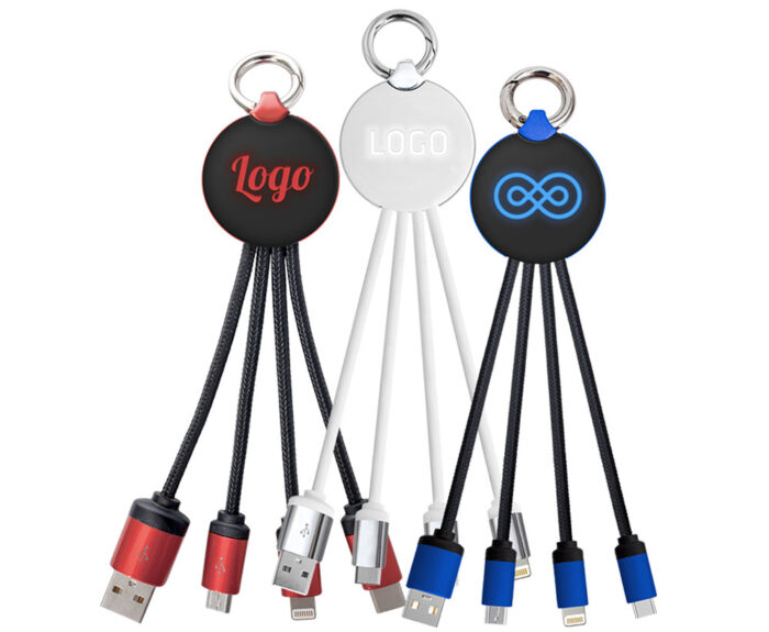 Charging USB cable LED 3 in 1 china manufacturer